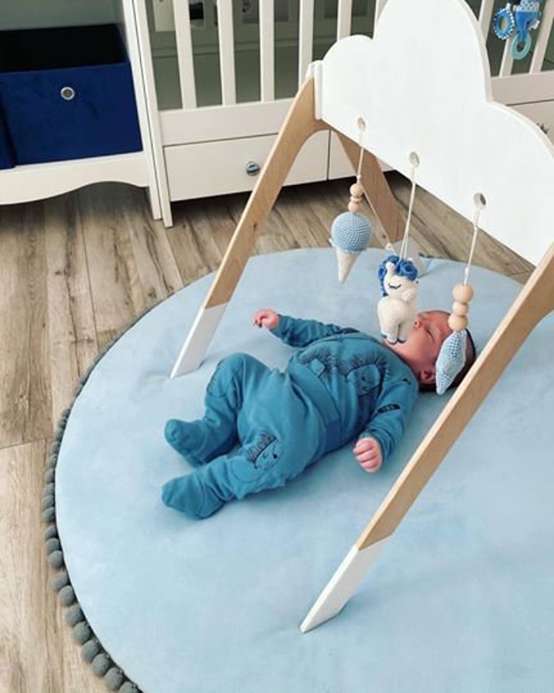 Padded Baby Mat Padded Play Mat Baby Mat Baby Gym Mat Etsy