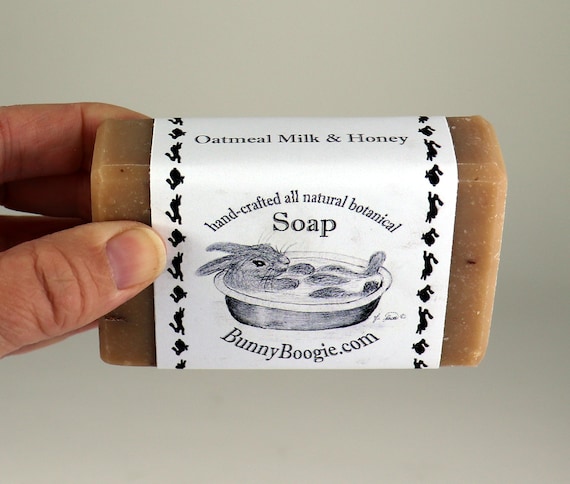 Honey Bunny Oatmeal Soap  The Chloelina All Natural Soap Co