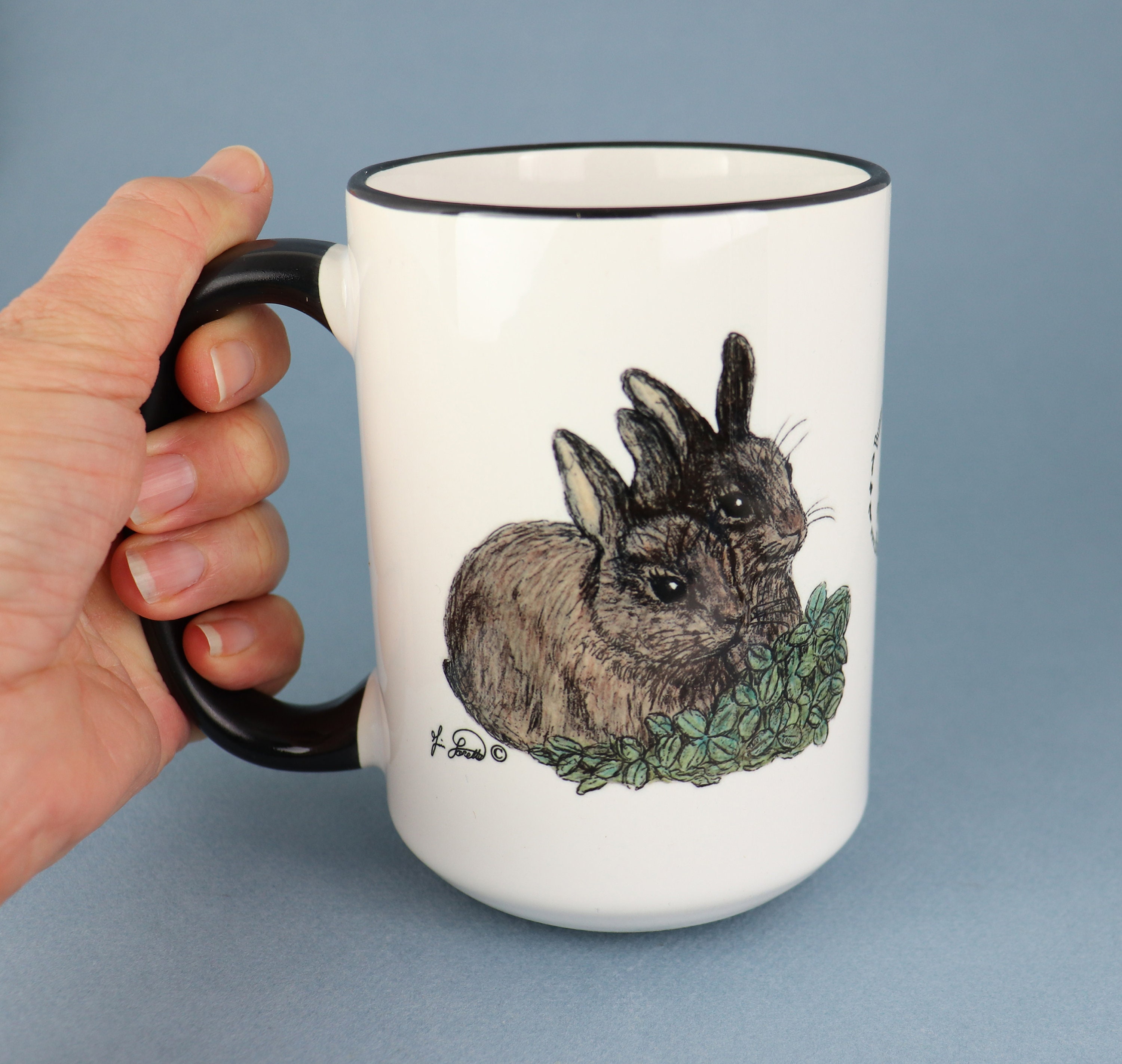 Bunny Mug Bunny Lovers Gift Bunny Owners Gifts Bunny Home Etsy