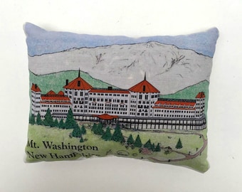 Mt. Washington NH, Bretton Woods NH, Hiking in New Hampshire, Vacation in NH, balsam filled sachet, balsam pillow, Bunny Boogie, Handmade