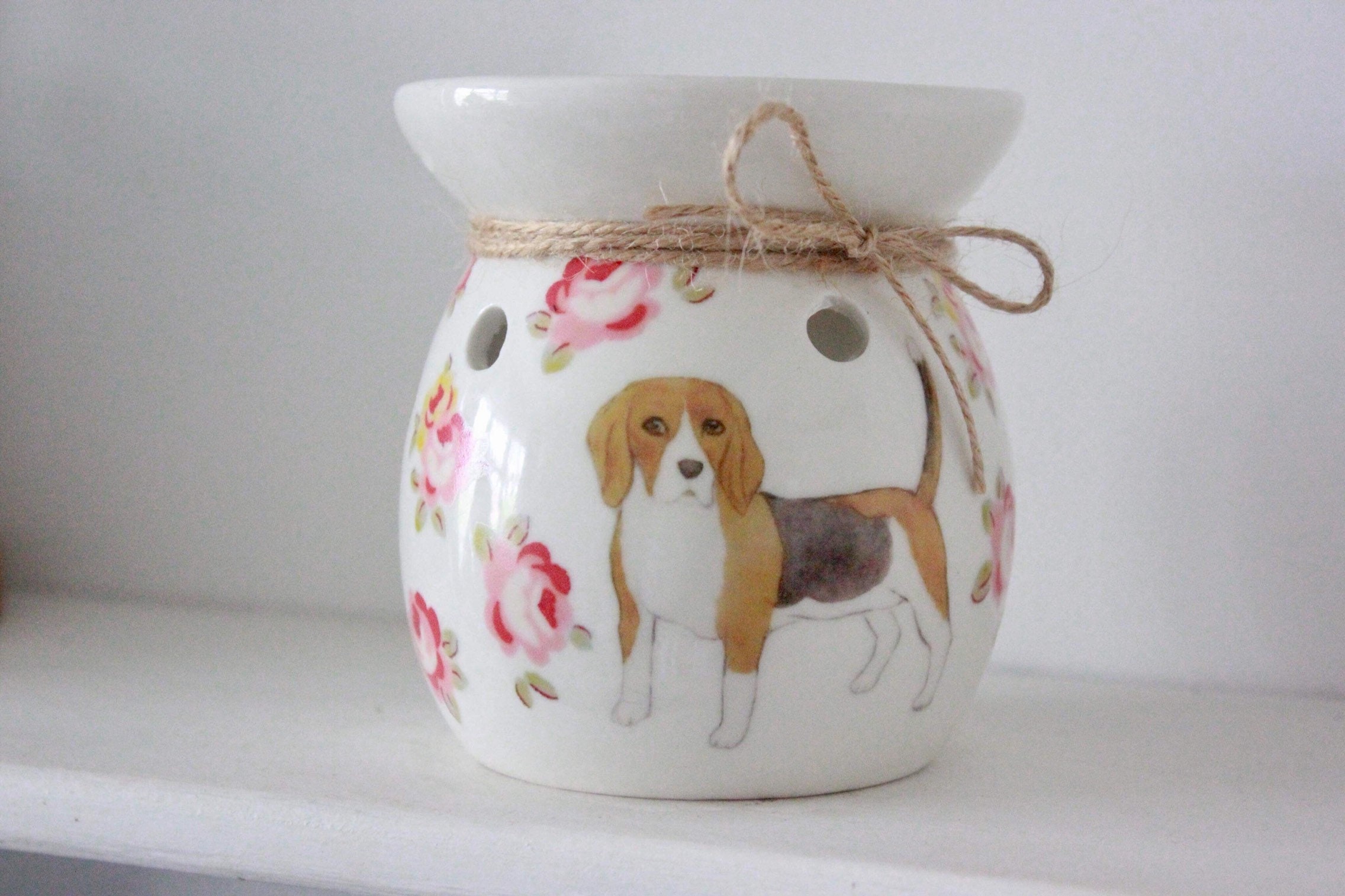 Dog wax burner Beagle wax burner. Beagle wax warmer beagle Etsy