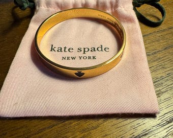 Kate Spade Women\'s Watch Bow Bangle Gold-Tone Kate Spade New York bow meets girl pavé bangle bracelet  main image 3