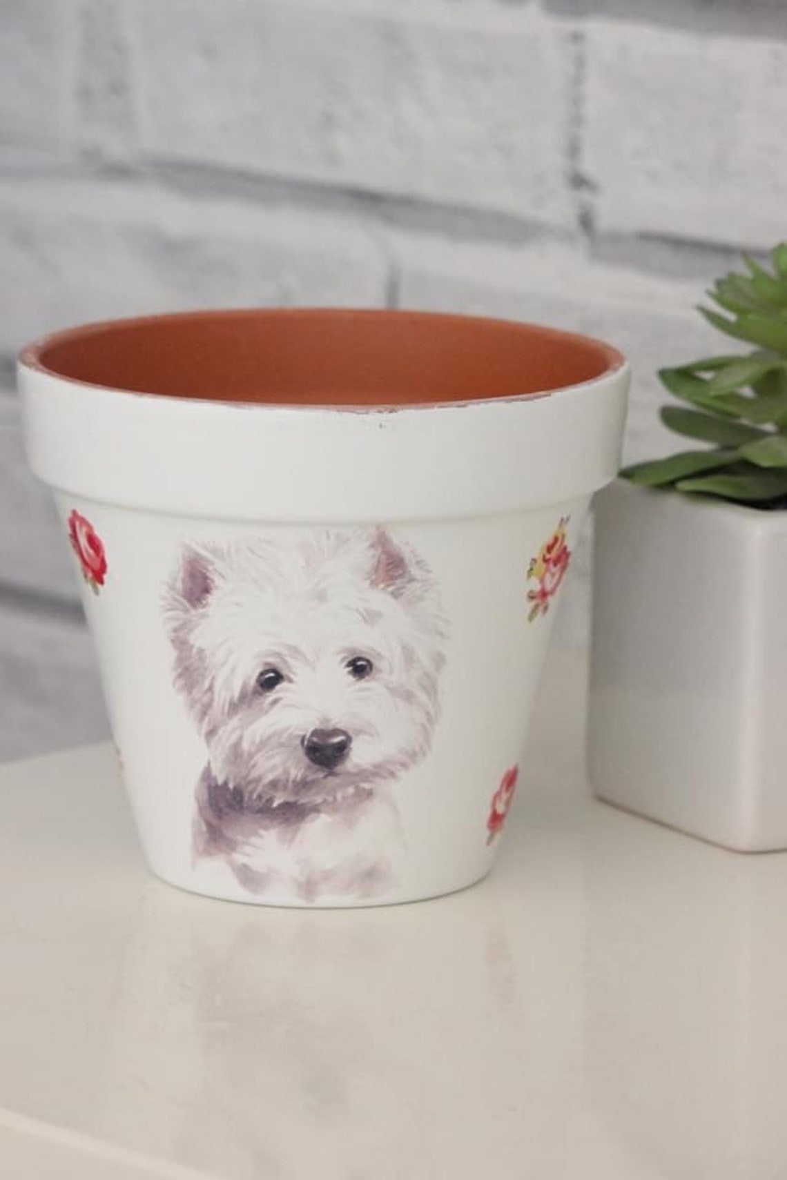 Gifts for Dog Owners Westie Plant Pot Westie Gift Gift for Etsy