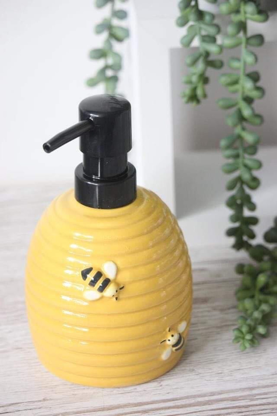 Beehive dispenser bumble bee cup bee lotion dispenser Soap Etsy