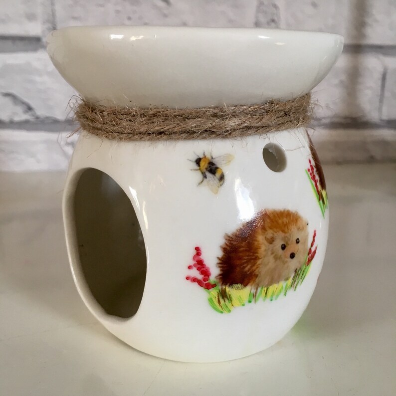 Hedgehog home decor Hedgehog Wax burner wax warmer Etsy