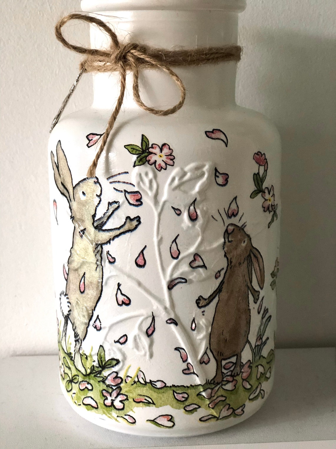 Cute Bunny Vase Rabbit Vase Rabbit Gift Rabbit Owner Gift Etsy