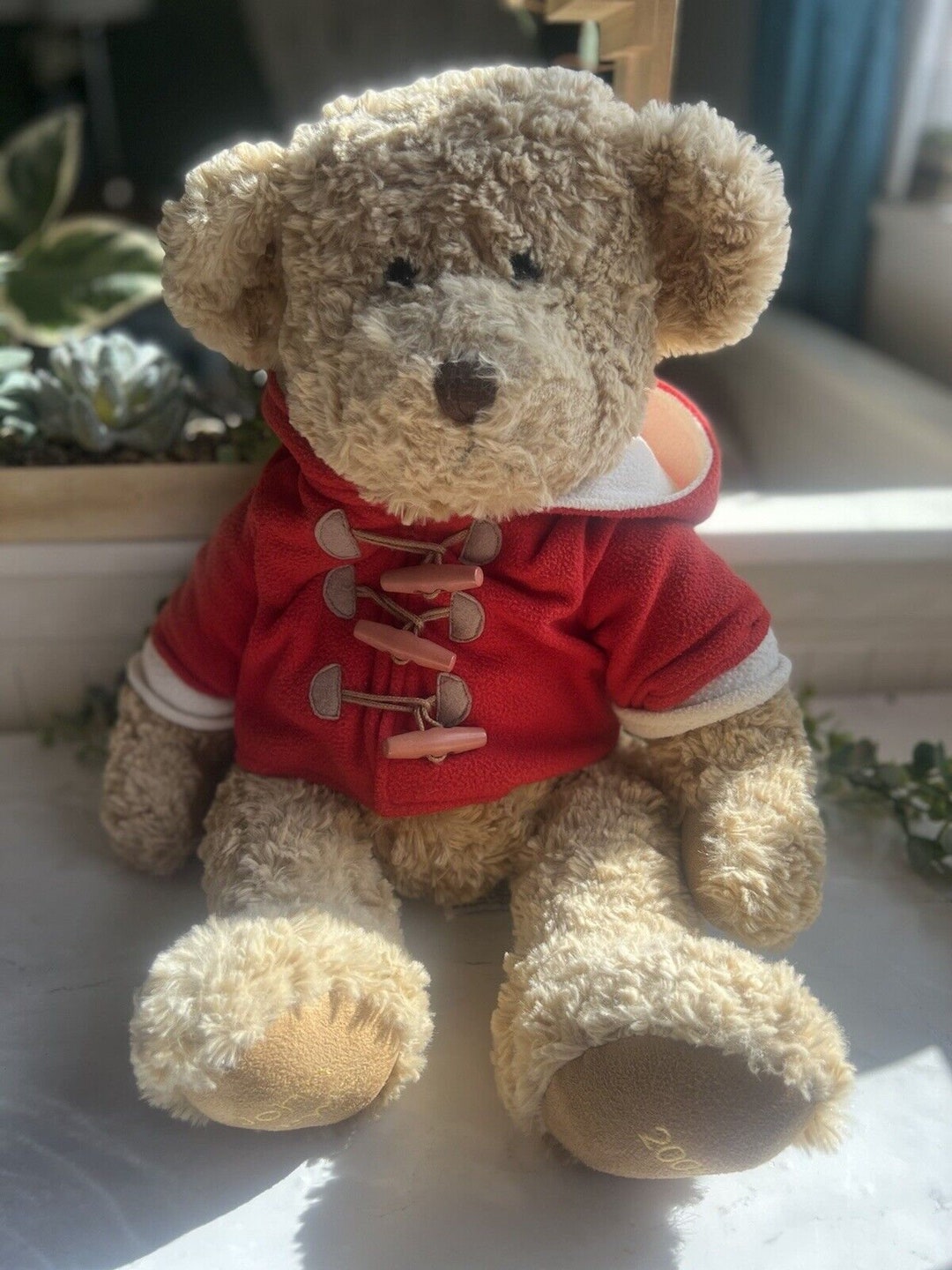 John Lewis Christmas Teddy Brown Bear 2009 Red Jumper Etsy