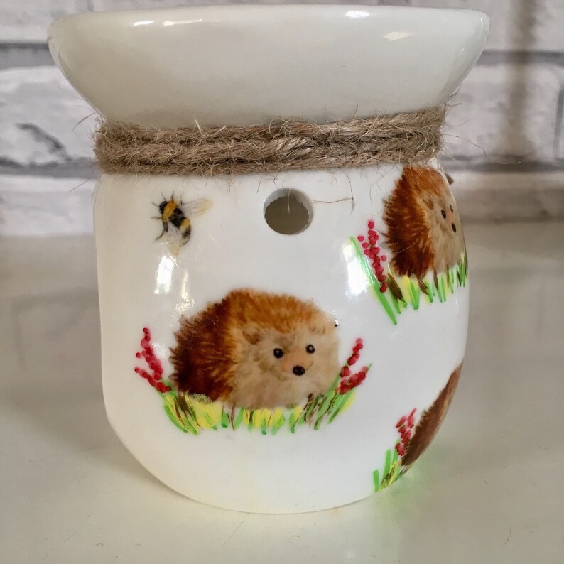 Hedgehog home decor Hedgehog Wax burner wax warmer Etsy