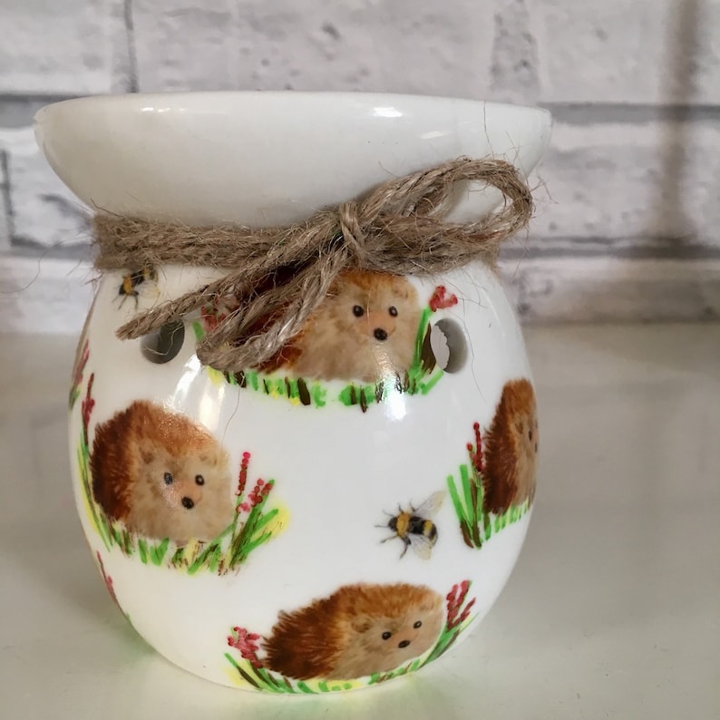 Hedgehog home decor Hedgehog Wax burner wax warmer Etsy