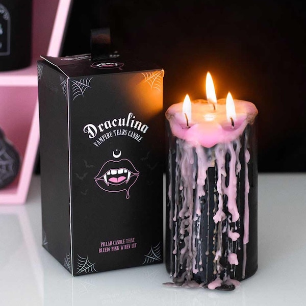 Candle Large Pink Vampire Tears