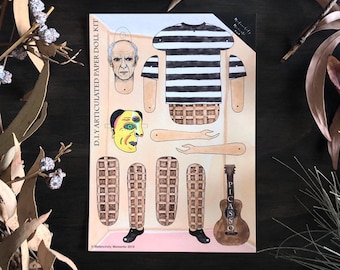 Pablo Picasso Articulated Paper Doll Kit