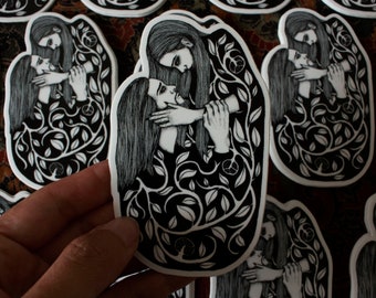 The Lovers Vinyl Sticker