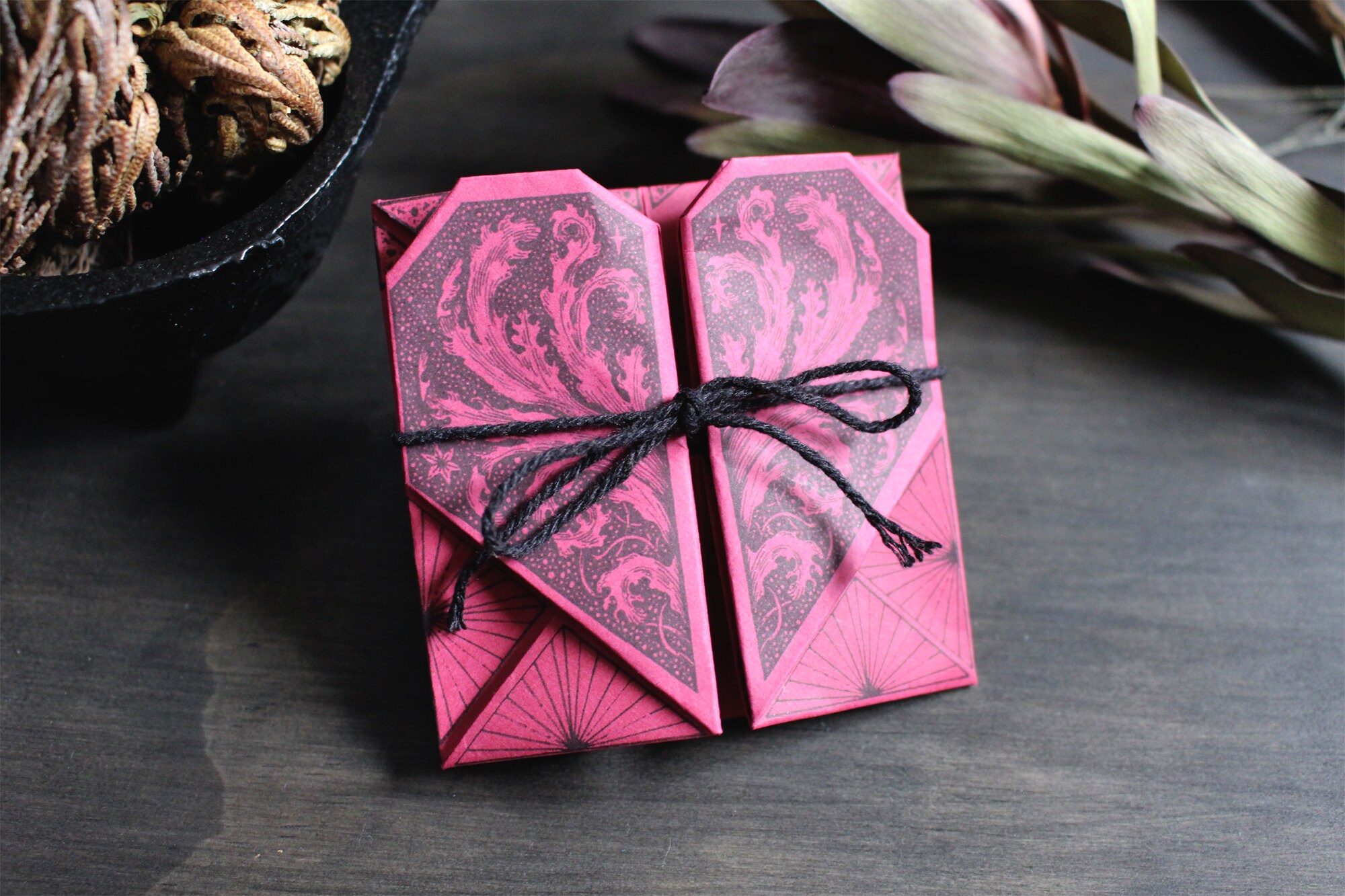 Printable Origami Pocket Heart for Valentine's Day | Etsy Australia