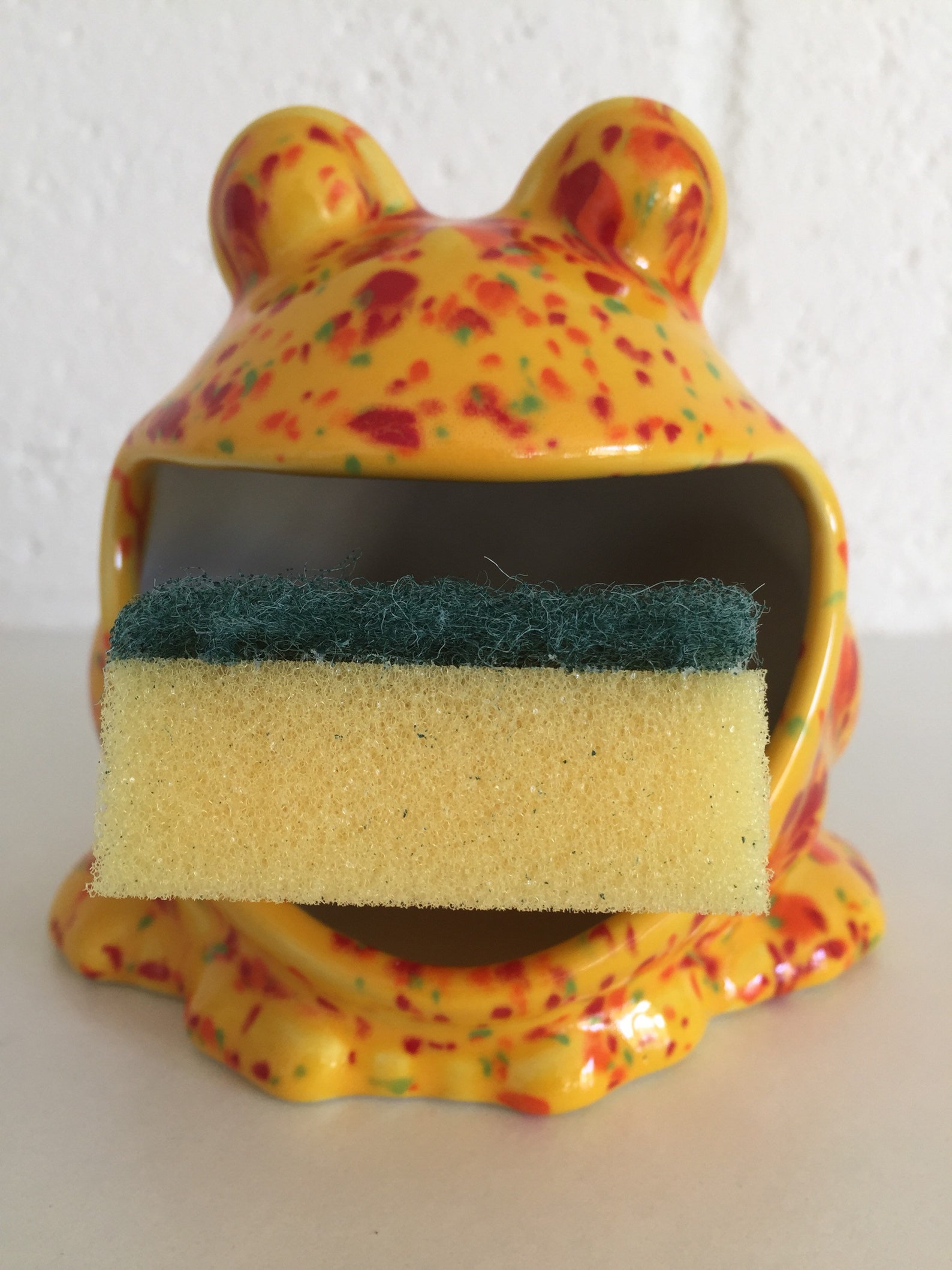 Frog Scrubby Holder Kitchen Decor Scrubby Holder Soap Etsy