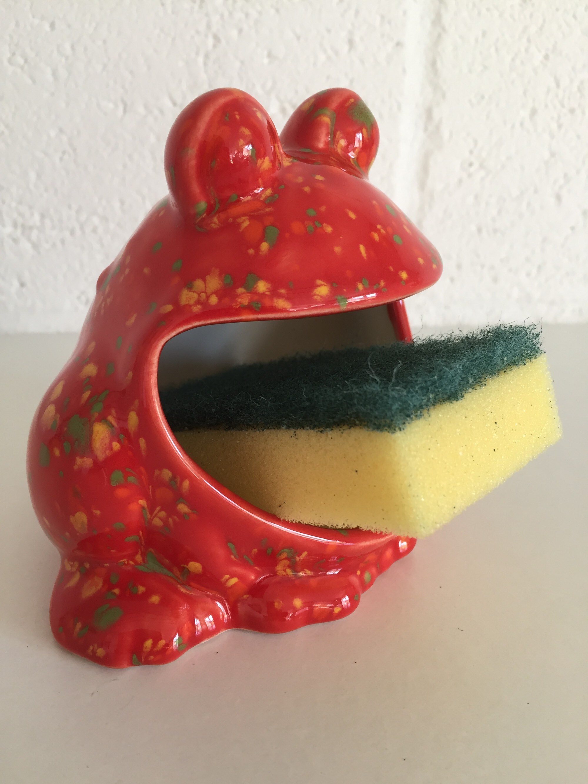 Frog Scrubby Holder Kitchen Decor Scrubby Holder Soap Etsy UK