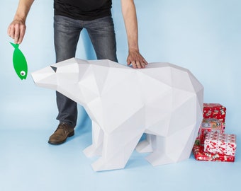 bear template etsy