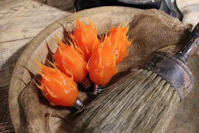 Campfire Silicone Bulb orange Etsy
