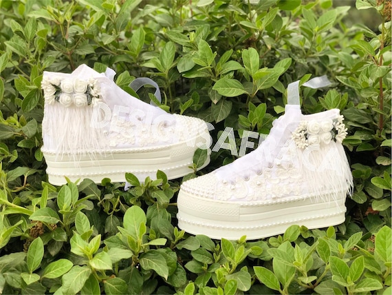 converse bridal shoes