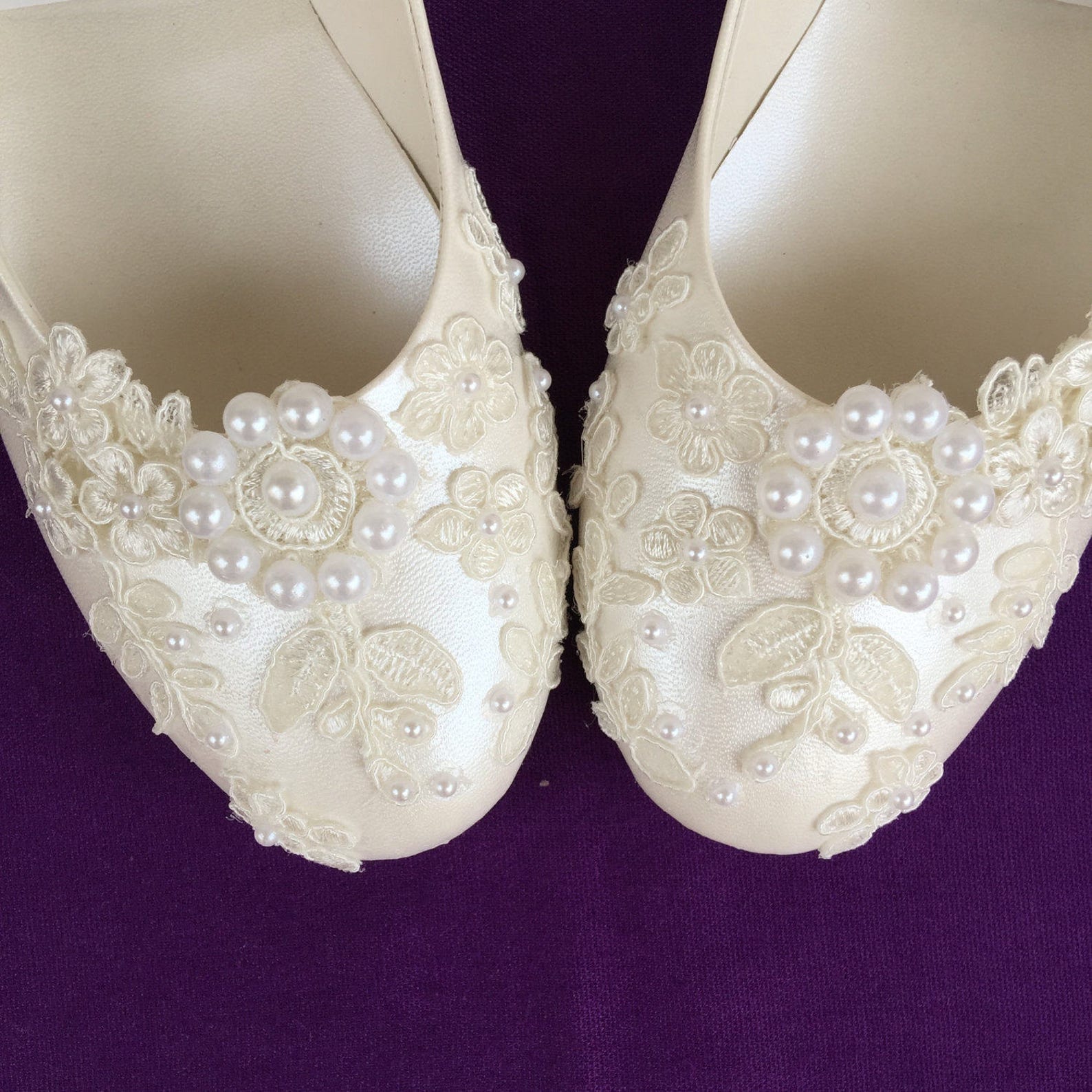 weddings, flat wedding shoes, lace shoes, pearl wedding shoes, bridal flats, lace wedding shoes, ballet shoes, princess ballet s