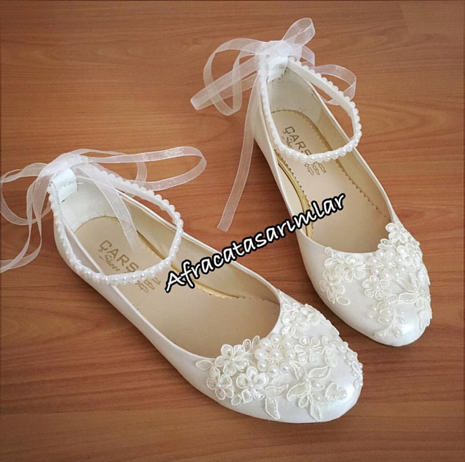 lace_up custom lace flower pearls, wedding shoes, party shoes, lace flat foot ring wedding shoes, wedding flat shoes, ballet fla
