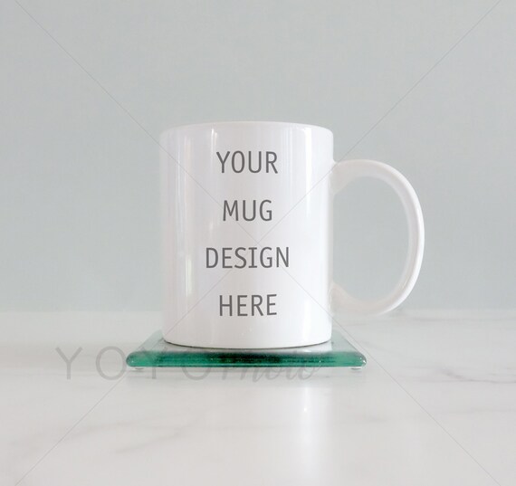 Ceramic Mug Product Photo Styled Stock Image Mug Mockup
