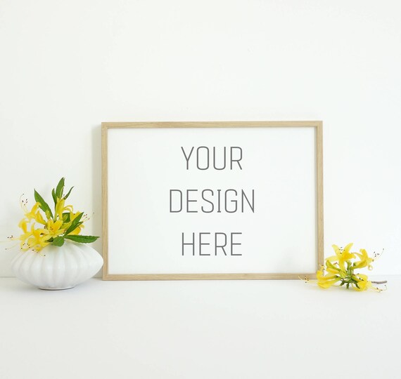 Download Horizontal Frame Mockup Modern Frame Photo Stock Photography Stock Mockups Instagram Psd PSD Mockup Templates