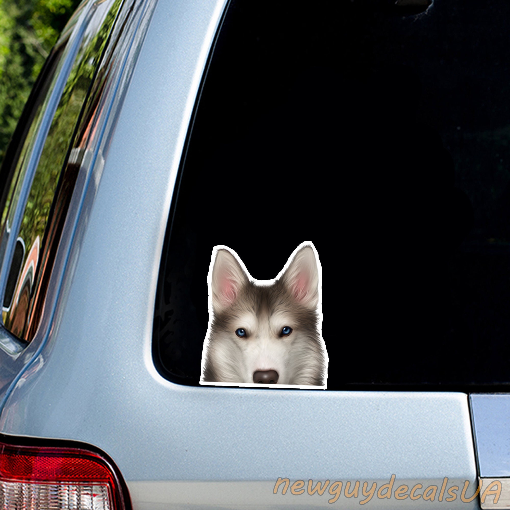 Husky Auto Aufkleber Auto Aufkleber VinylAufkleber Husky Etsy
