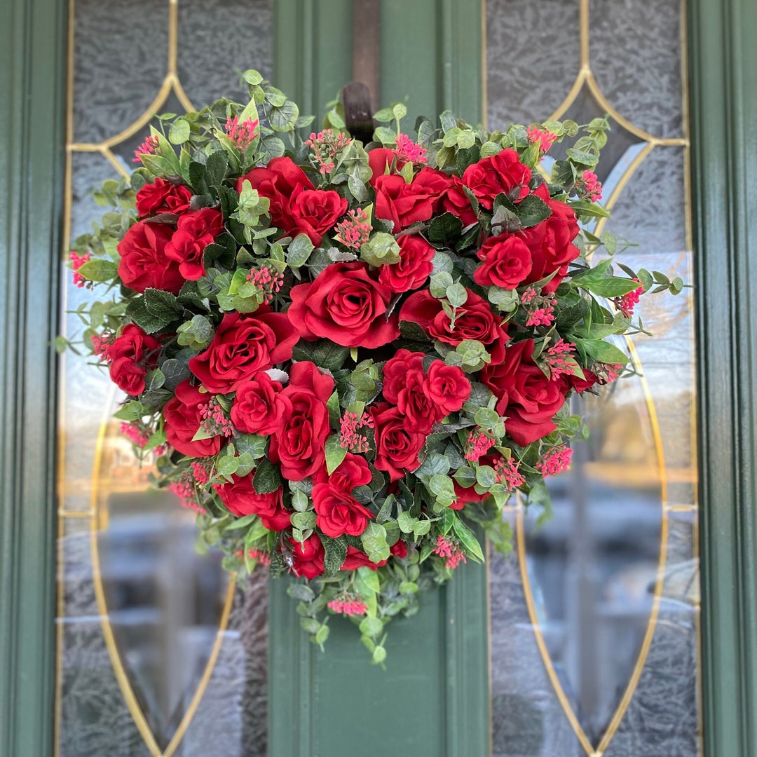 Valentine's Day Wreaths Valentine Wreaths Heart Shaped Wreaths Love