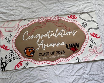 Custom Graduation Banner