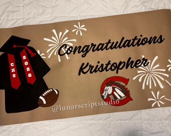 Custom Graduation Banner