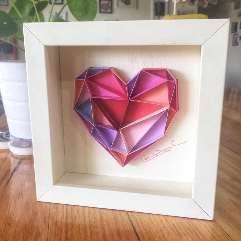 Paper Anniversary Gift MADE TO ORDER unique Paper Art Etsy