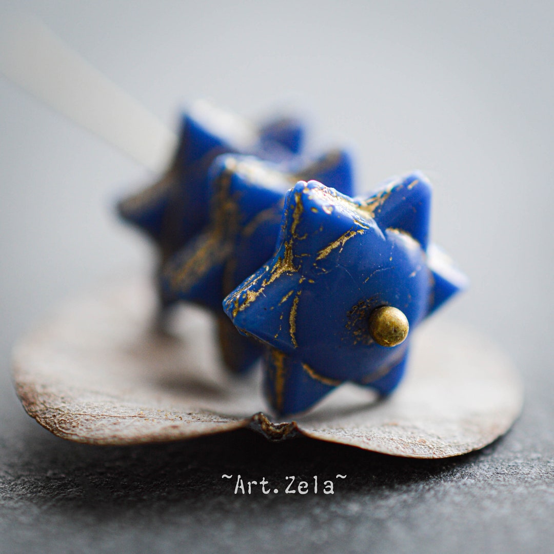 Perlin Lot De 90 Perles De Verre Tchèques Rondes En Cristal De