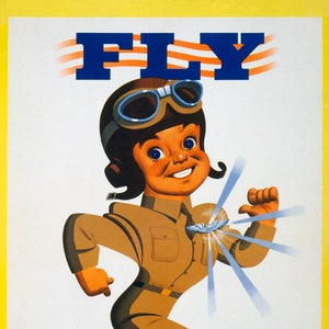 1942 U.S. Army Air Force Vintage Recruiting Poster Art Print 13&quot; x 19&quot; - - Historic Scene --