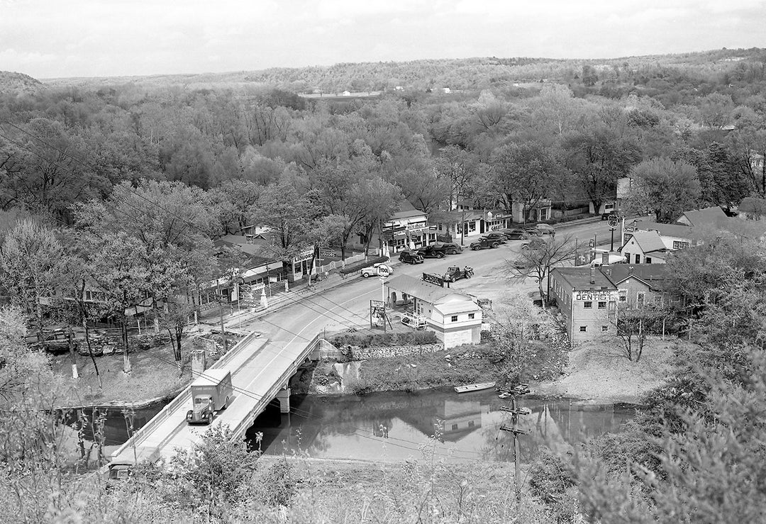 1948 View of Downtown Noel, Missouri Vintage Photograph 13 X 19 Art Print Etsy