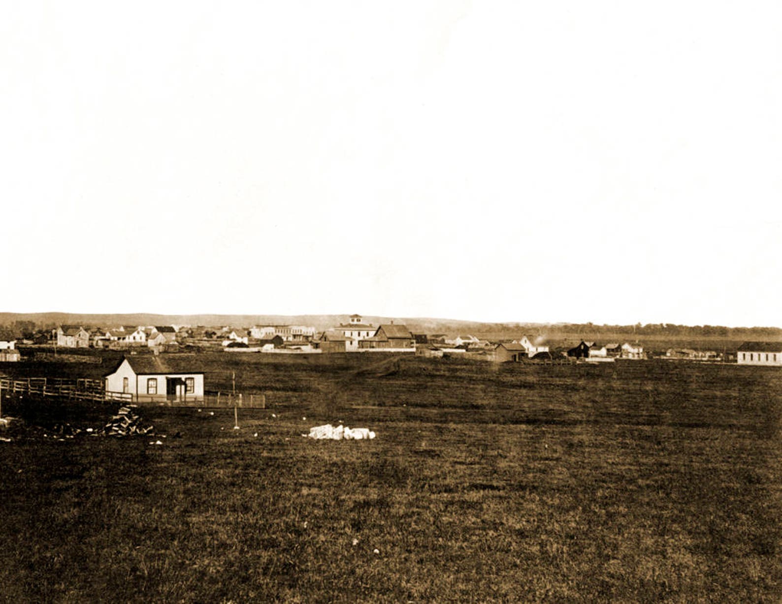 1869 Junction City Kansas Vintage Photograph 8.5 X Etsy