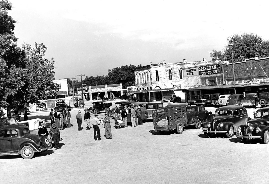 1939 Downtown Glen Rose, Texas Old Photo 13 X 19 Reprint Etsy