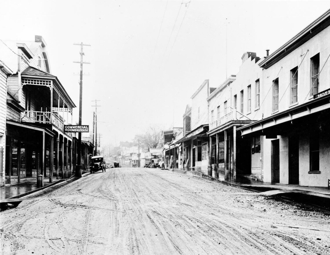 1923 Main St Angels Camp California Vintage Photograph Etsy