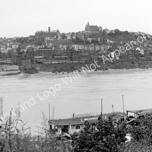 Cincinnati Ohio Art Print: 1910&#39;s Mount Adams Vintage Photo