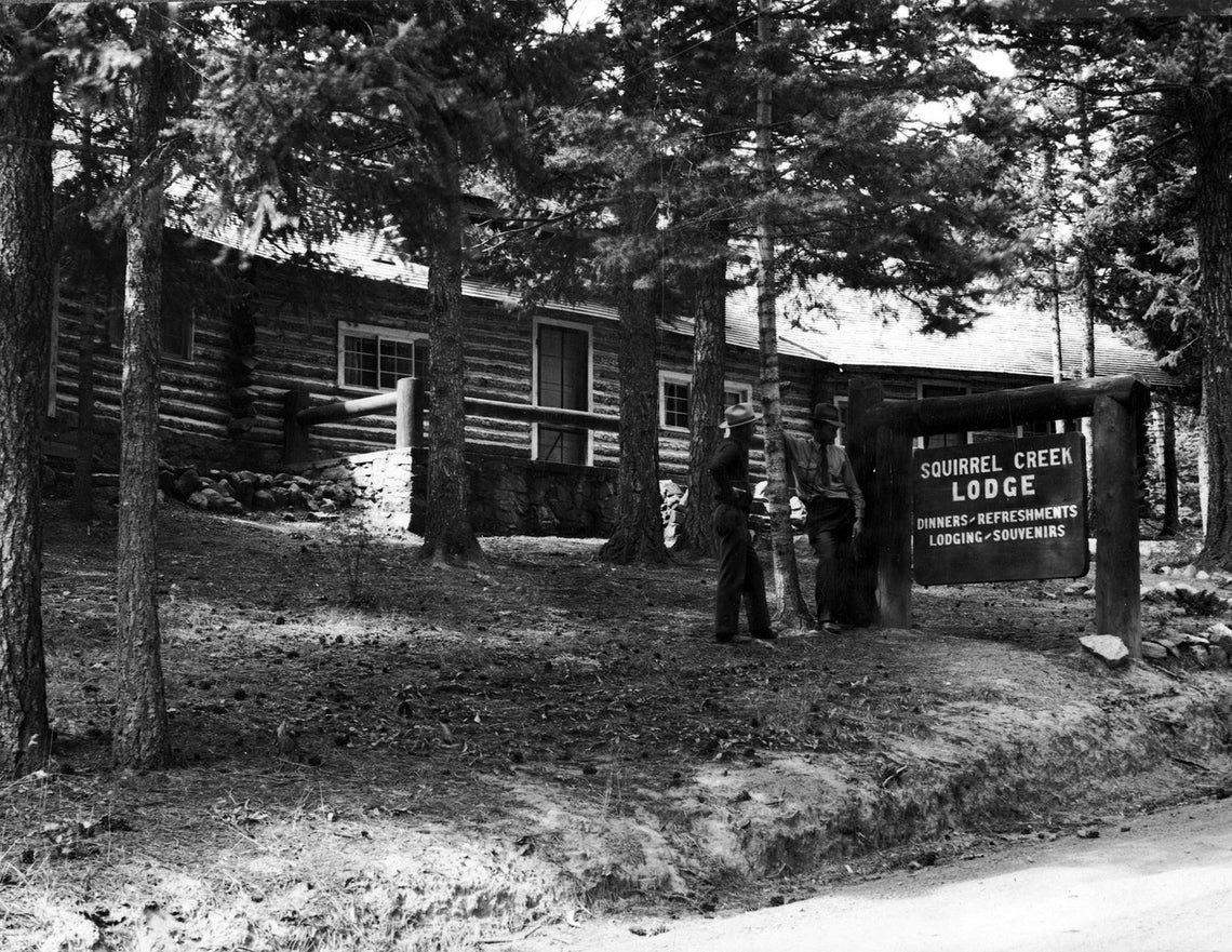 1941 Squirrel Creek Lodge San Isabel CO Old Photo 8.5 Etsy