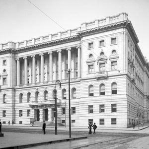 1903 Court House, Baltimore, Maryland Vintage Photograph 13&quot; x 19&quot; Art Print - - Historic Scene --