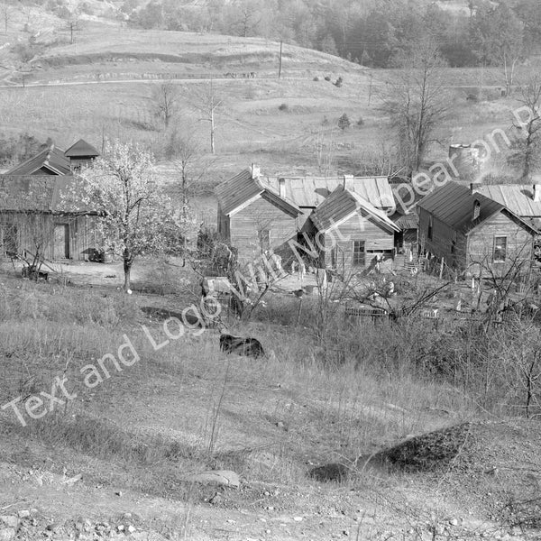 1937 Rural Slum Area Near Birmingham, Alabama Vintage Old Photo Art Print