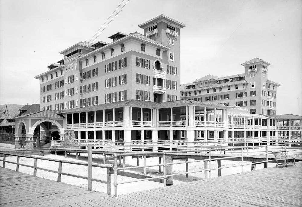 19001906 Hotel Chelsea Atlantic City NJ Vintage Photograph Etsy