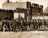 1904 Red Sox Crowd, Huntington Ave Grounds Vintage Photograph 11 quot x 17 quot Reprint