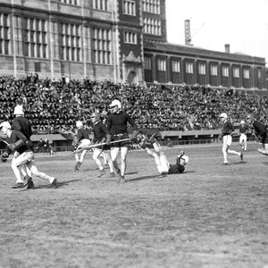 1924 Maryland vs Annapolis Lacrosse Game: Vintage Art Print (8.5&quot; x 11&quot;)
