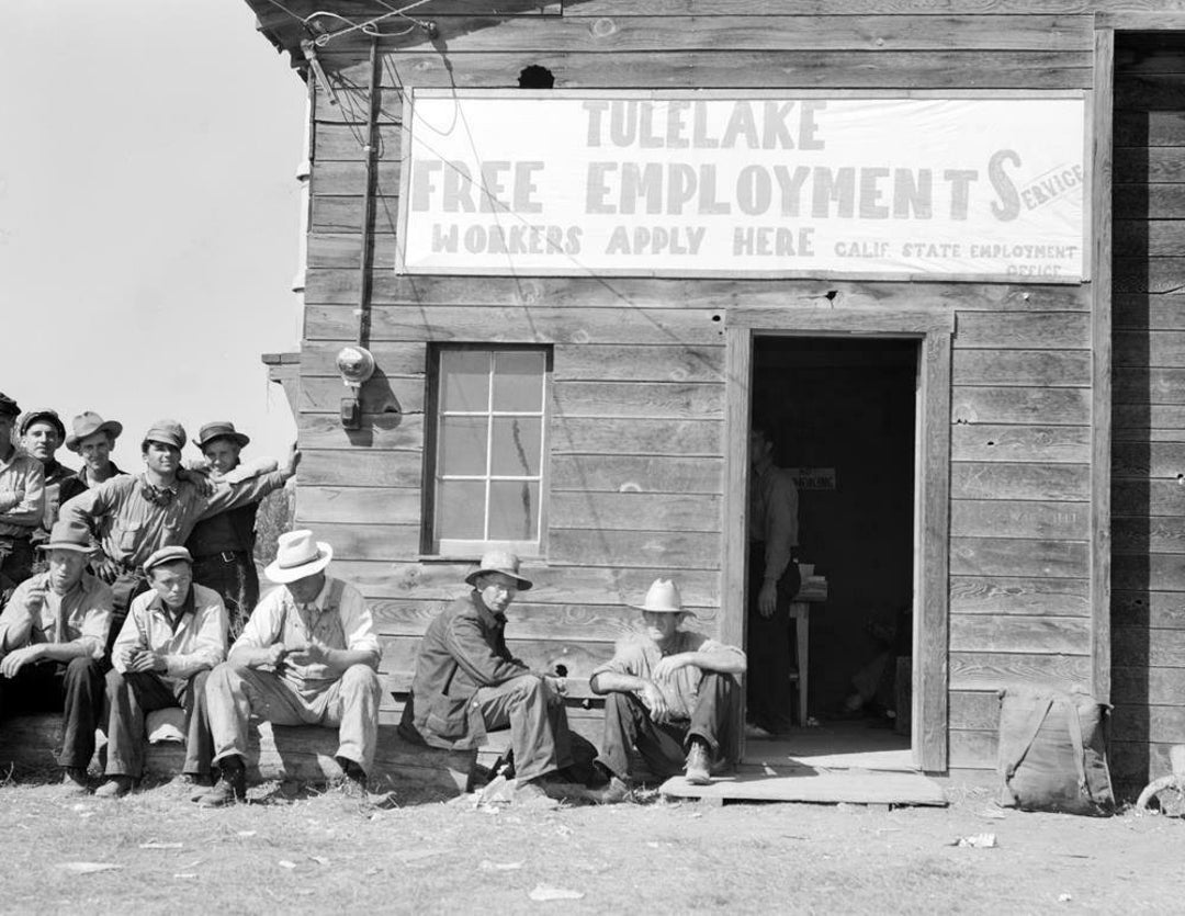 1939 Employment Office. Tulelake CA Old Photo 8.5 X Etsy
