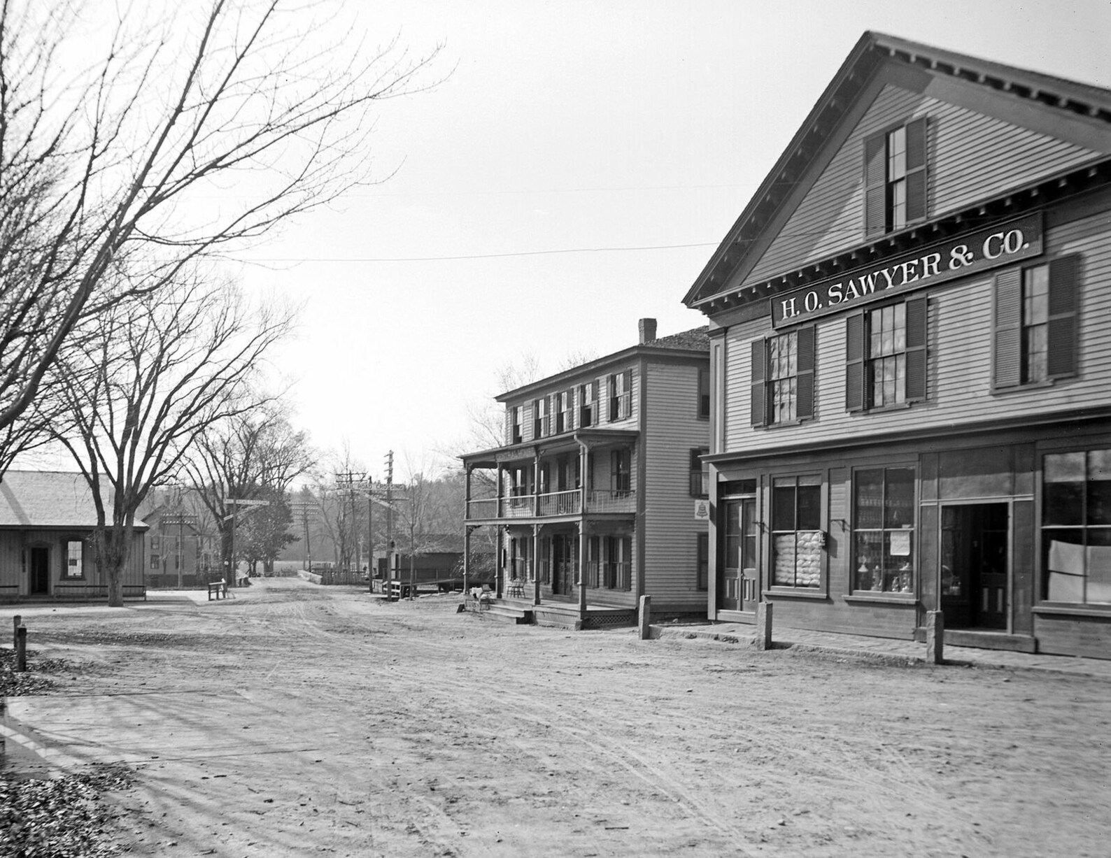 1896 Prospect Street West Boylston MA Old Photo 8.5 X Etsy