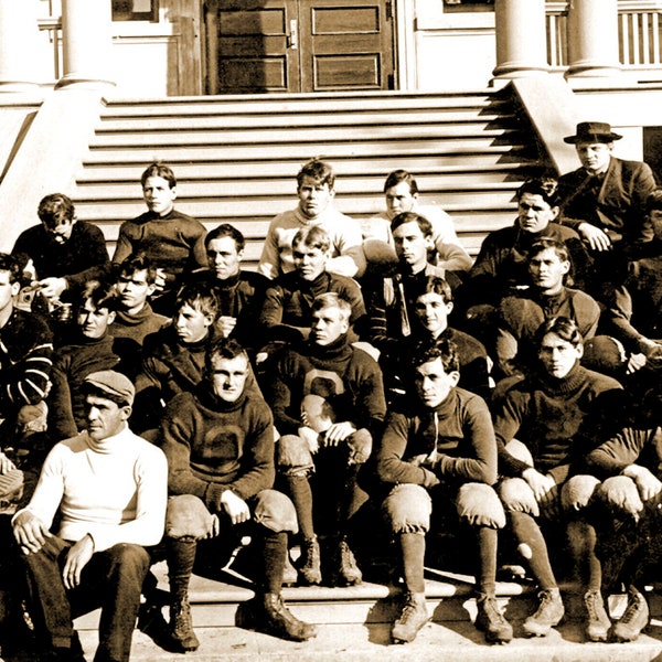 1906  University of Oregon Football Team Vintage Photograph 8.5" x 11" Art Print