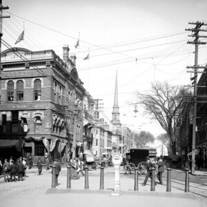 1906 Town House Square, Salem, MA Vintage Photograph Art Print - - Historic Scene --