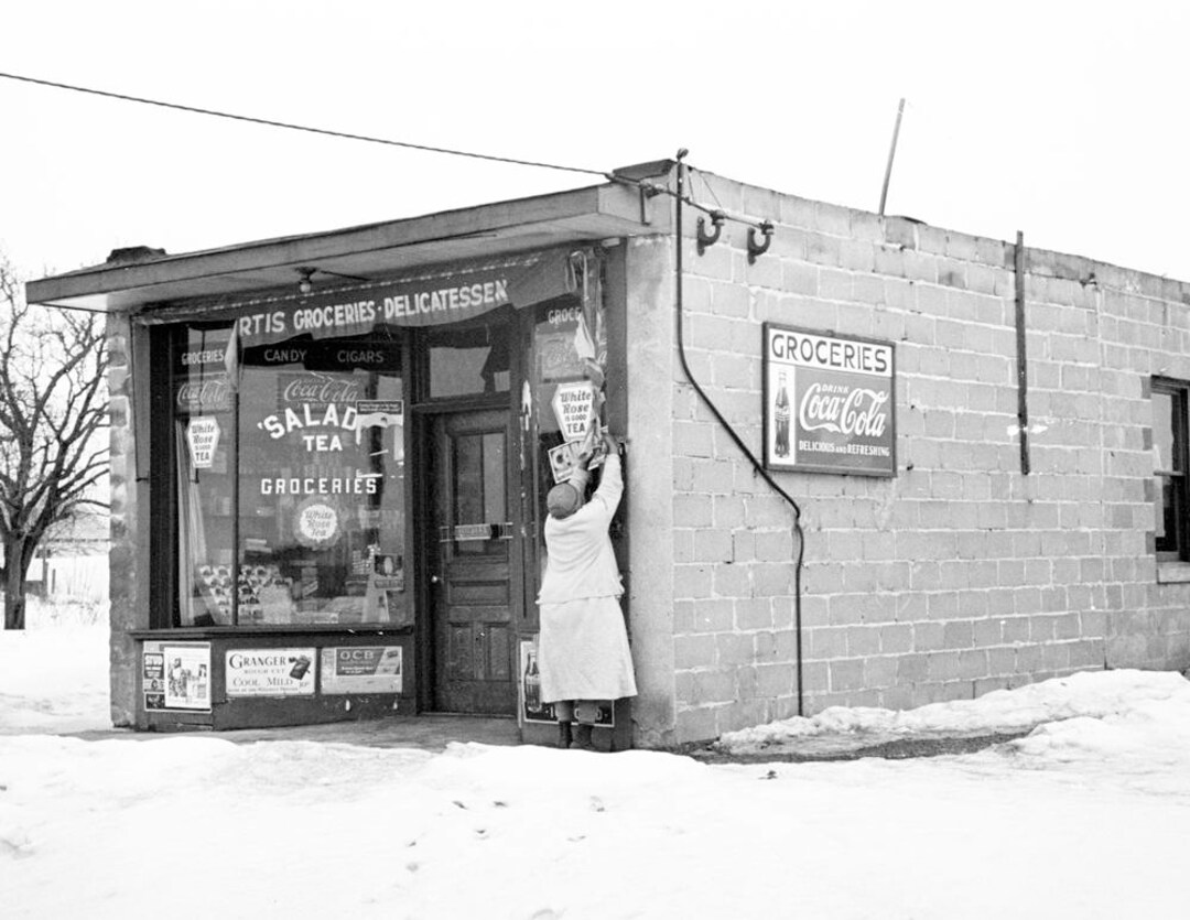1936 Grocery Store Bound Brook NJ Vintage Photograph Etsy
