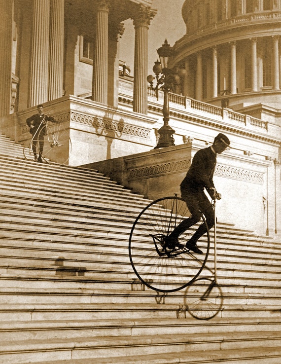 1880 high wheel bicycle